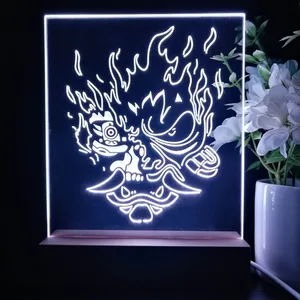 Cyberpunk 2077 Night City Samurai LED Desk Light