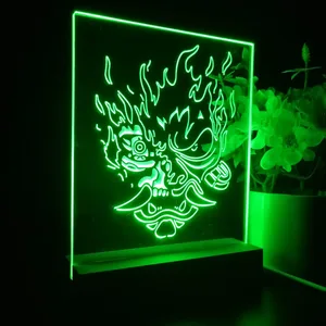 Cyberpunk 2077 Night City Samurai LED Desk Light