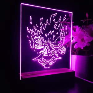 Cyberpunk 2077 Night City Samurai LED Desk Light