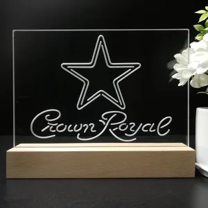 Dallas Cowboys Crown Royal LED Desk Light
