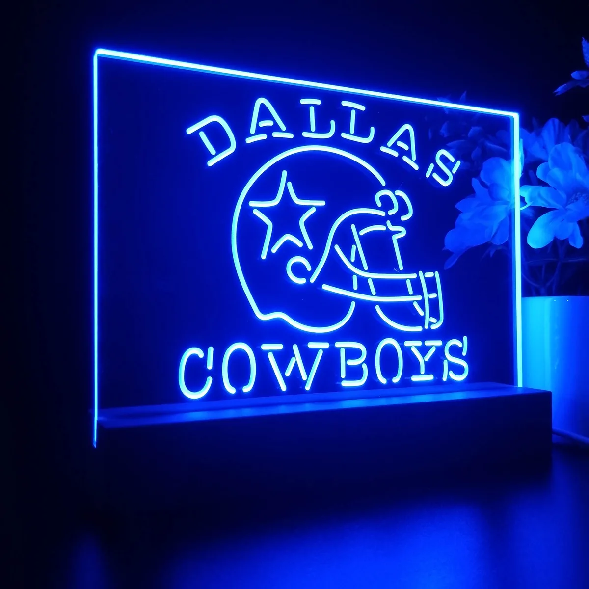 Dallas Cowboys Helmet 2 LED Desk Light - Legacy Edition