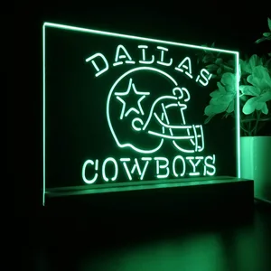 Dallas Cowboys Helmet 2 LED Desk Light - Legacy Edition