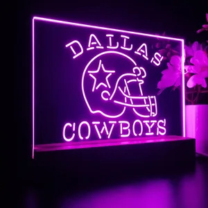Dallas Cowboys Helmet 2 LED Desk Light - Legacy Edition
