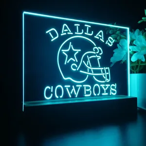 Dallas Cowboys Helmet 2 LED Desk Light - Legacy Edition
