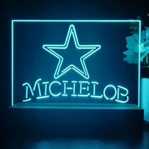 Dallas Cowboys Michelob LED Desk Light