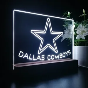 Dallas Cowboys Star LED Desk Light