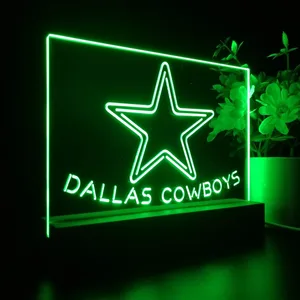 Dallas Cowboys Star LED Desk Light