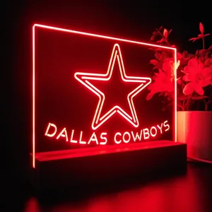 Dallas Cowboys Star LED Desk Light