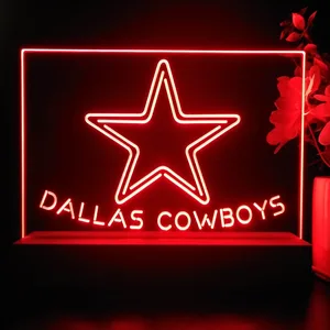Dallas Cowboys Star LED Desk Light