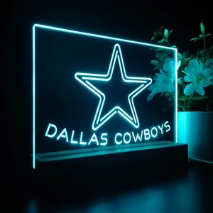 Dallas Cowboys Star LED Desk Light