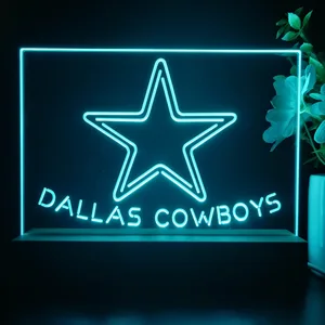 Dallas Cowboys Star LED Desk Light