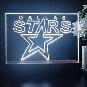 Dallas Stars Logo 2 LED Desk Light - Legacy Edition