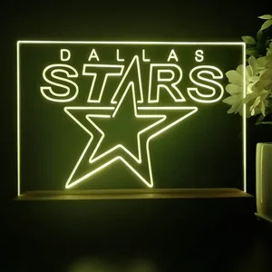 Dallas Stars Logo 2 LED Desk Light - Legacy Edition