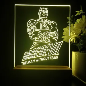 Daredevil The Man Without Fear LED Desk Light