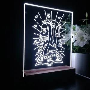 Demon Slayer Demon Girl LED Desk Light