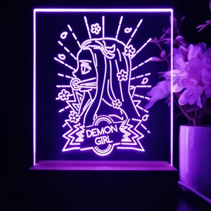 Demon Slayer Demon Girl LED Desk Light
