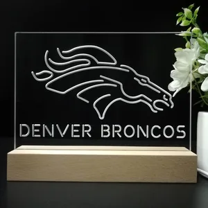 Denver Broncos LED Desk Light