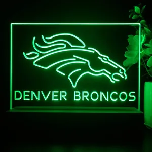Denver Broncos LED Desk Light