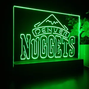 Denver Nuggets Logo LED Desk Light - Legacy Edition