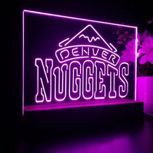 Denver Nuggets Logo LED Desk Light - Legacy Edition
