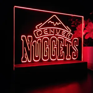 Denver Nuggets Logo LED Desk Light - Legacy Edition