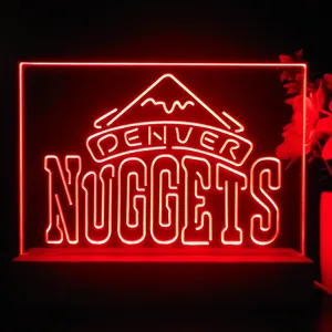 Denver Nuggets Logo LED Desk Light - Legacy Edition
