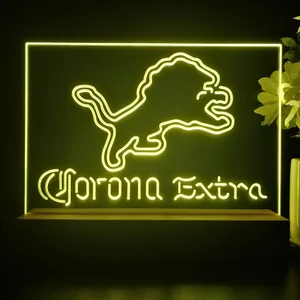 Detroit Lions Corona Extra LED Desk Light