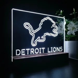 Detroit Lions LED Desk Light