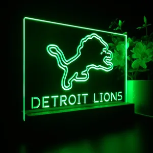 Detroit Lions LED Desk Light