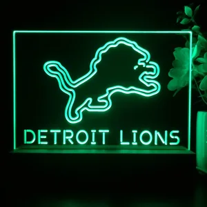 Detroit Lions LED Desk Light
