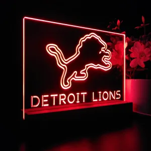 Detroit Lions LED Desk Light