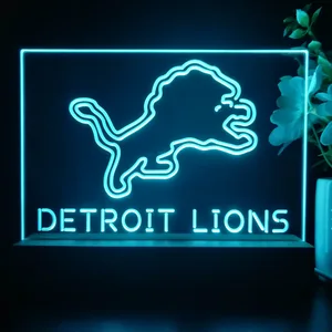 Detroit Lions LED Desk Light