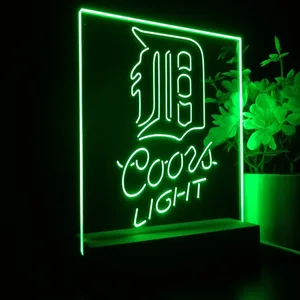 Detroit Tigers Coors Light LED Desk Light - Legacy Edition