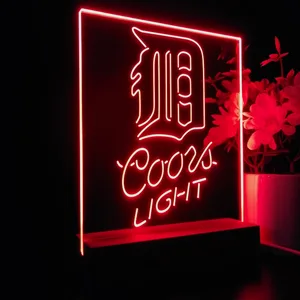 Detroit Tigers Coors Light LED Desk Light - Legacy Edition