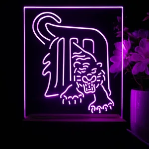 Detroit Tigers Logo 1 LED Desk Light - Legacy Edition