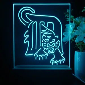 Detroit Tigers Logo 1 LED Desk Light - Legacy Edition