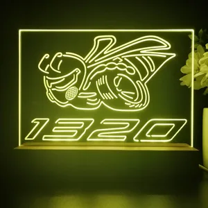 Dodge Challenger Angry Bee 1320 LED Desk Light