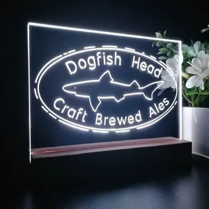 Dogfish Head Craft Brewed Ales LED Desk Light
