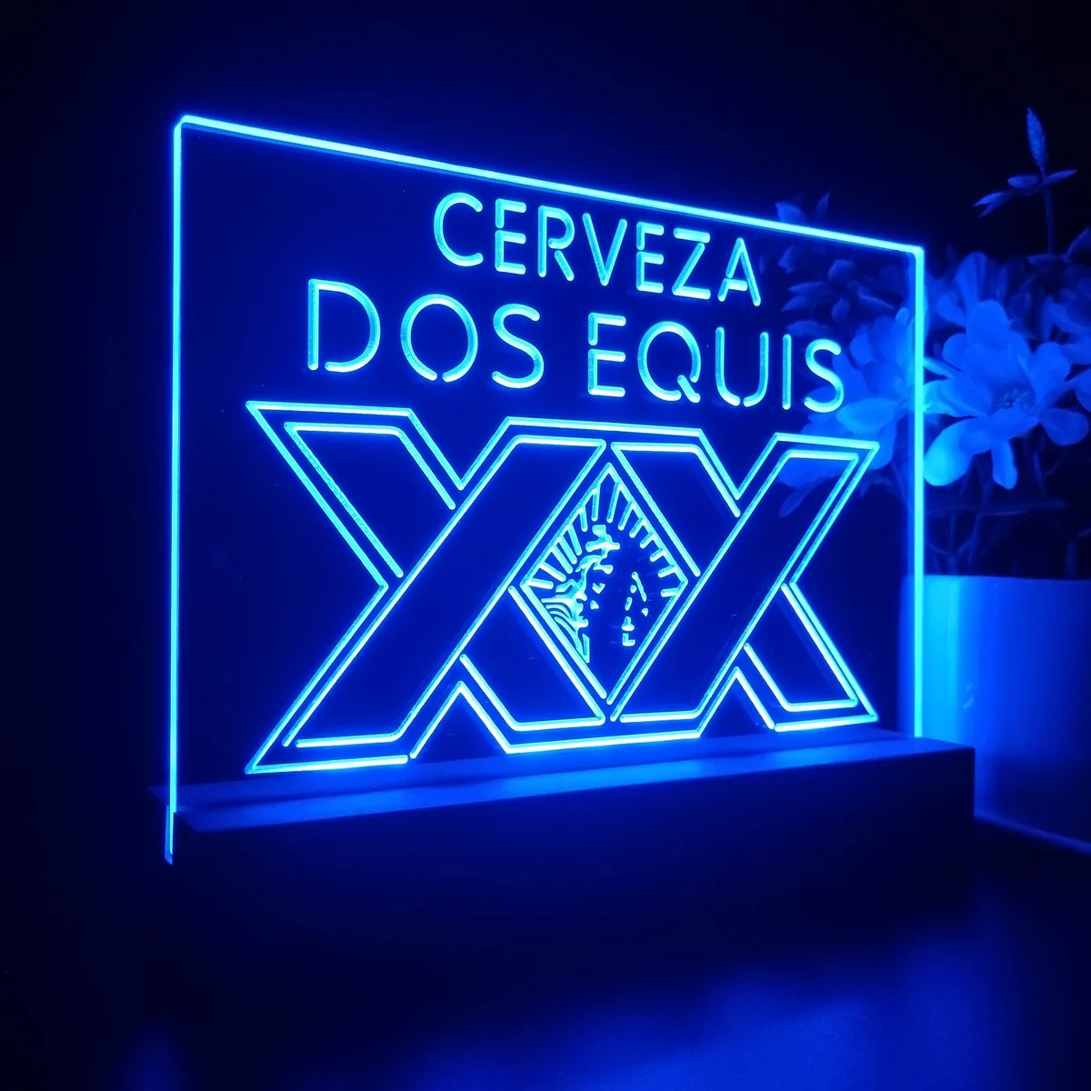 Dos Equis Cerveza LED Desk Light