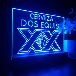 Dos Equis Cerveza LED Desk Light