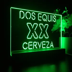 Dos Equis Logo 1 LED Desk Light