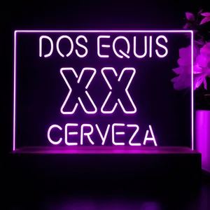 Dos Equis Logo 1 LED Desk Light