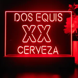 Dos Equis Logo 1 LED Desk Light