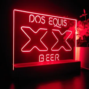 Dos Equis Logo 2 LED Desk Light