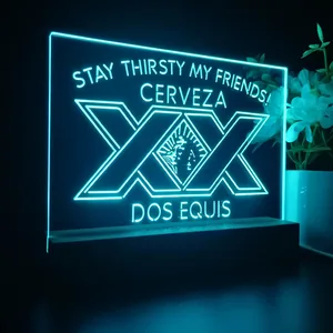 Dos Equis Stay Thirsty My Friends LED Desk Light