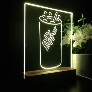Dr. Pepper Cup LED Desk Light