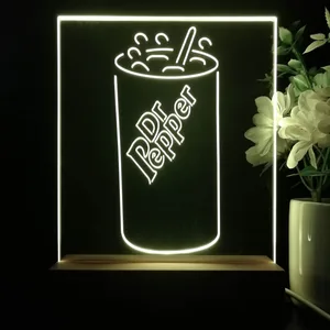 Dr. Pepper Cup LED Desk Light