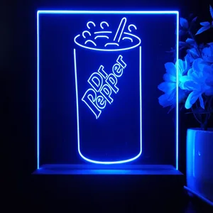 Dr. Pepper Cup LED Desk Light