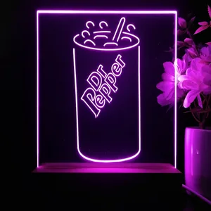Dr. Pepper Cup LED Desk Light