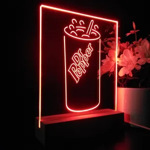 Dr. Pepper Cup LED Desk Light